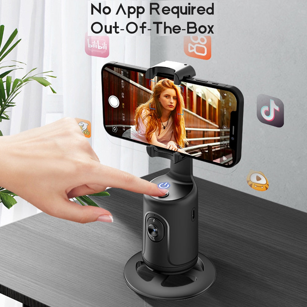 Smart 360° AI Selfie Stick