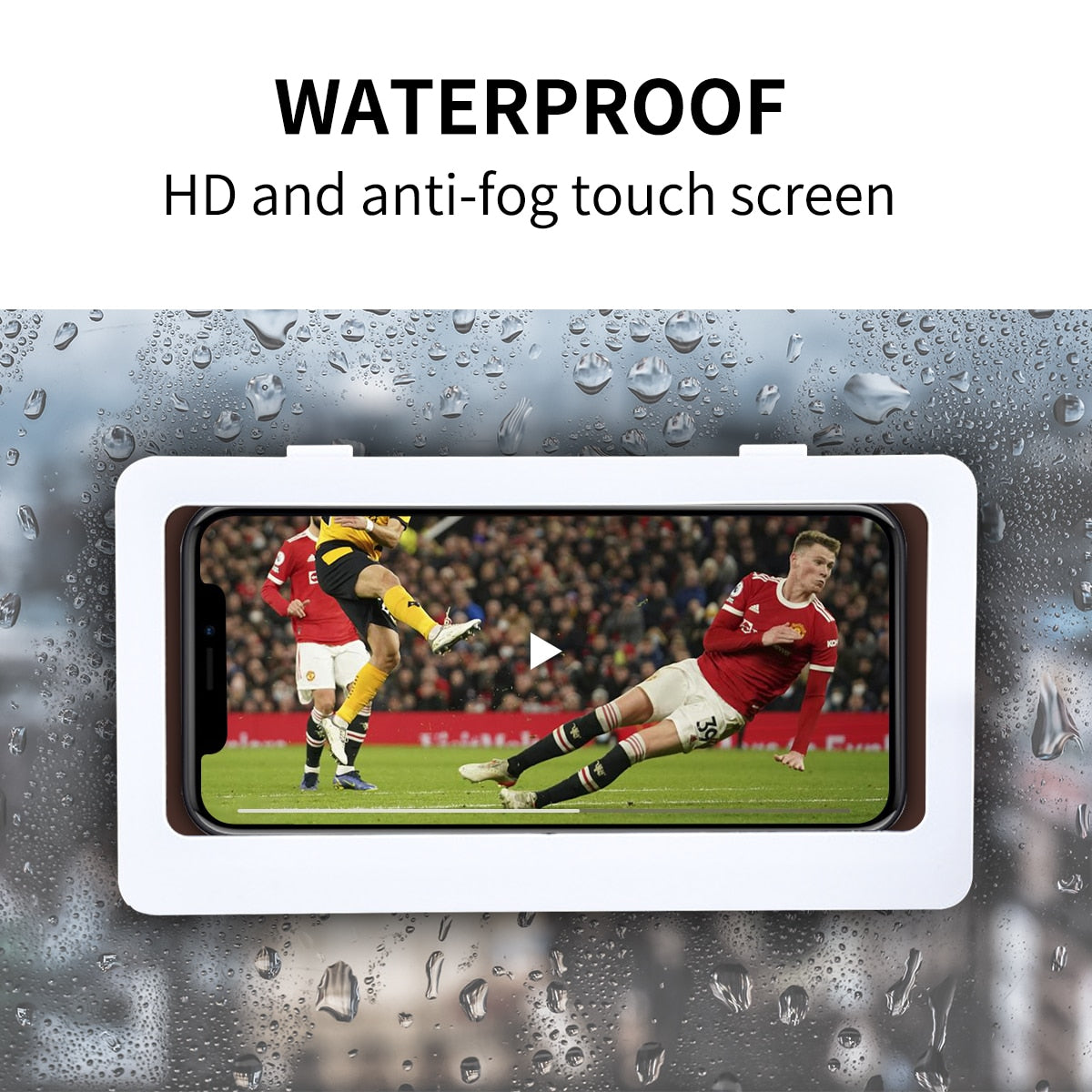 Waterproof Wall Phone Case Stand