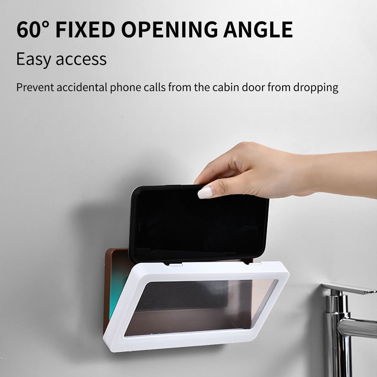 Waterproof Wall Phone Case Stand