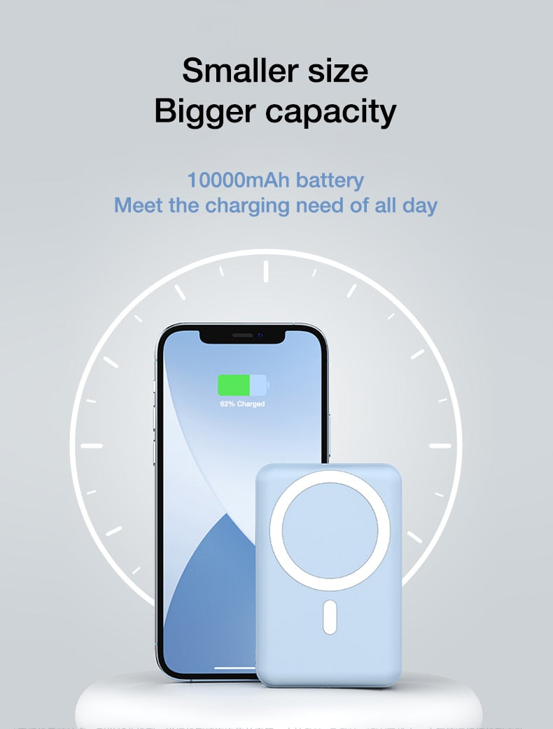 Magnetic Wireless Power Bank