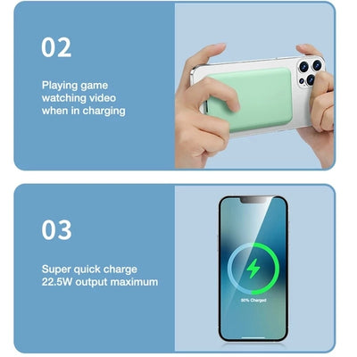 Magnetic Wireless Power Bank
