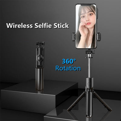 Retraceable Bluetooth Selfie Stick