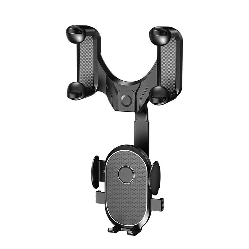 360° Rearview Mirror Phone Holder