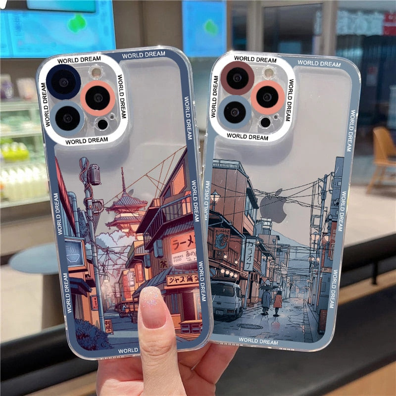 Hand Painted House Phone Cases