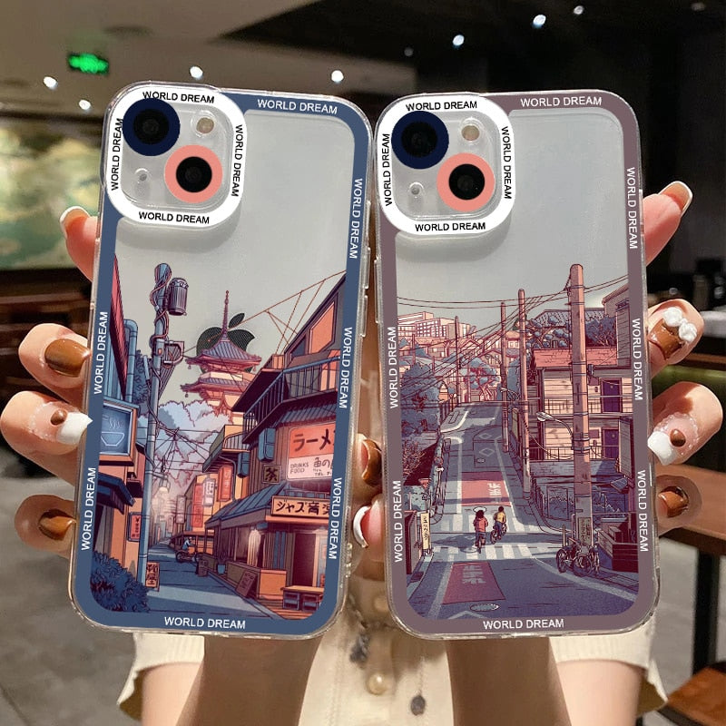 Hand Painted House Phone Cases