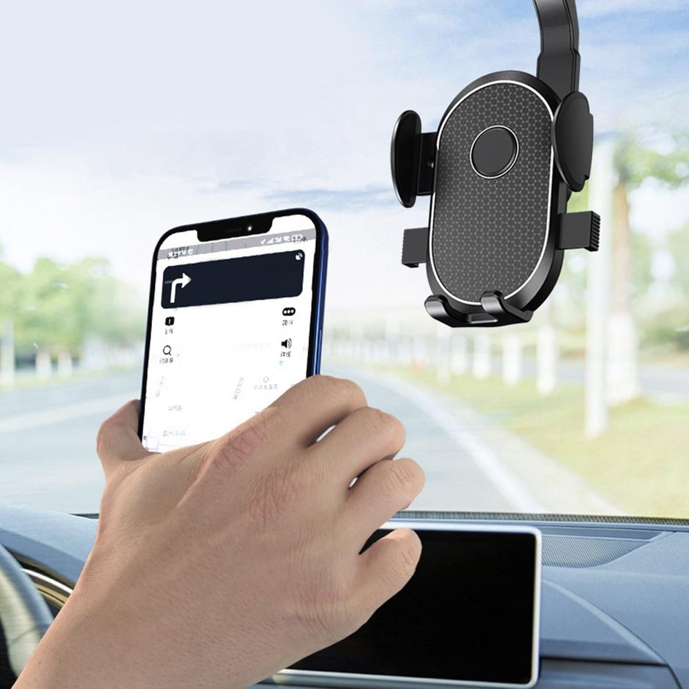 360° Rearview Mirror Phone Holder