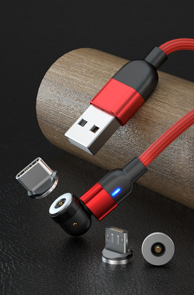 540° Rotate Magnetic Charging Cable