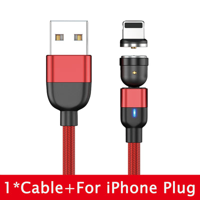 540° Rotate Magnetic Charging Cable