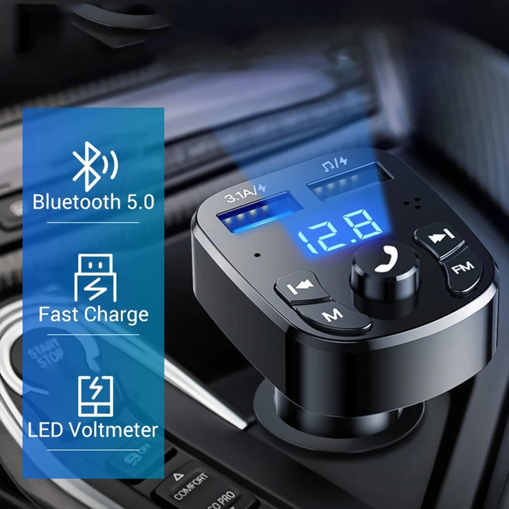 Bluetooth Compatible FM Transmitter