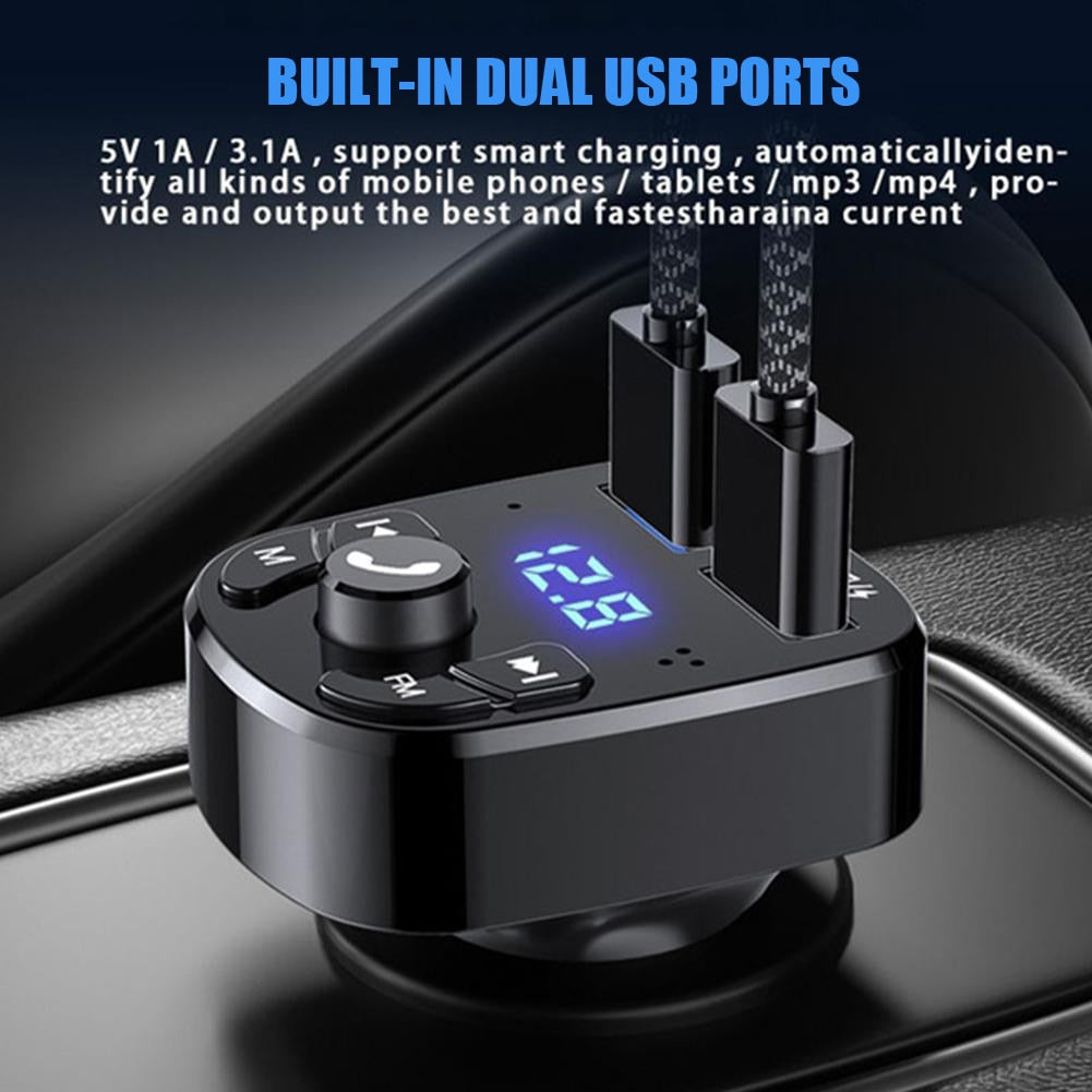 Bluetooth Compatible FM Transmitter