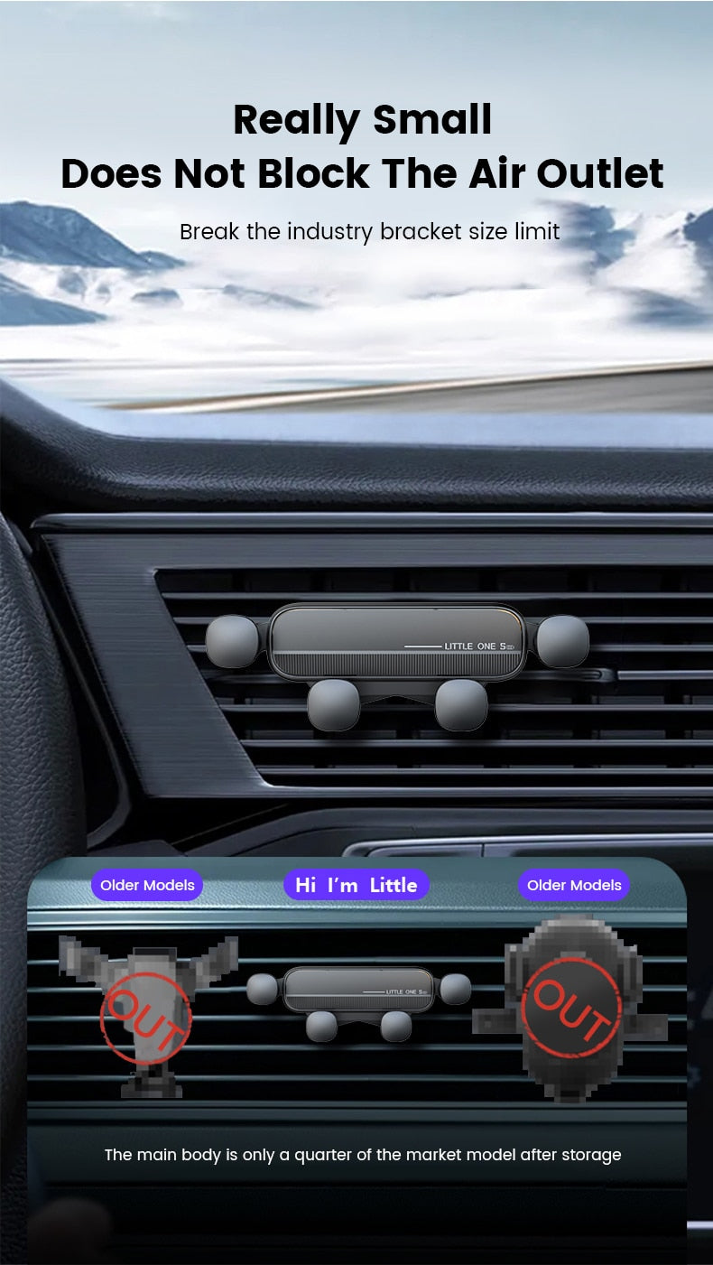 Gravity Car Phone Holder